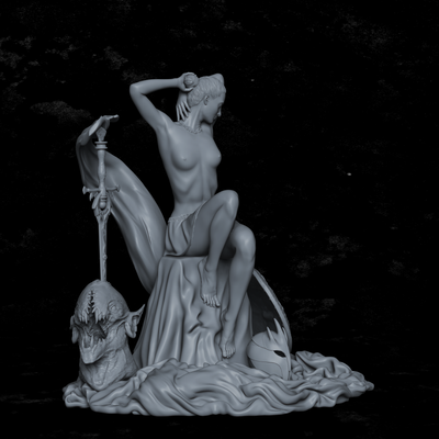 Beatrice, Paladin's Rest - 3D Print
