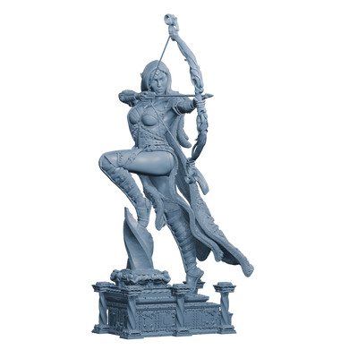 Aloe, High Elf Warrior - 150mm - 3D Print