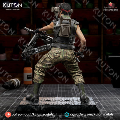 Private Vasquez - 3D Print