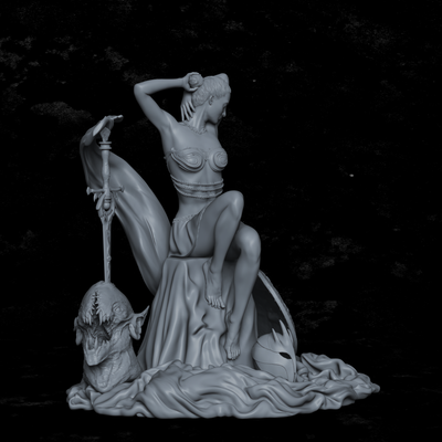 Beatrice, Paladin's Rest - 3D Print