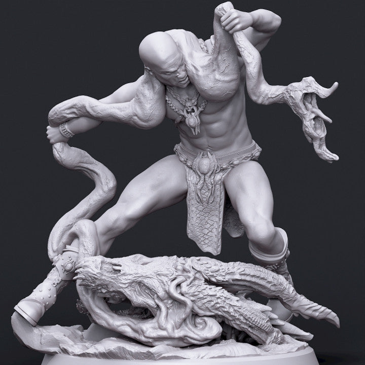 Boneflesh Warrior Spirit - 32mm - 3D Print