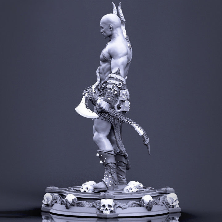 Boneflesh Dragon Warrior - 32mm - 3D Print