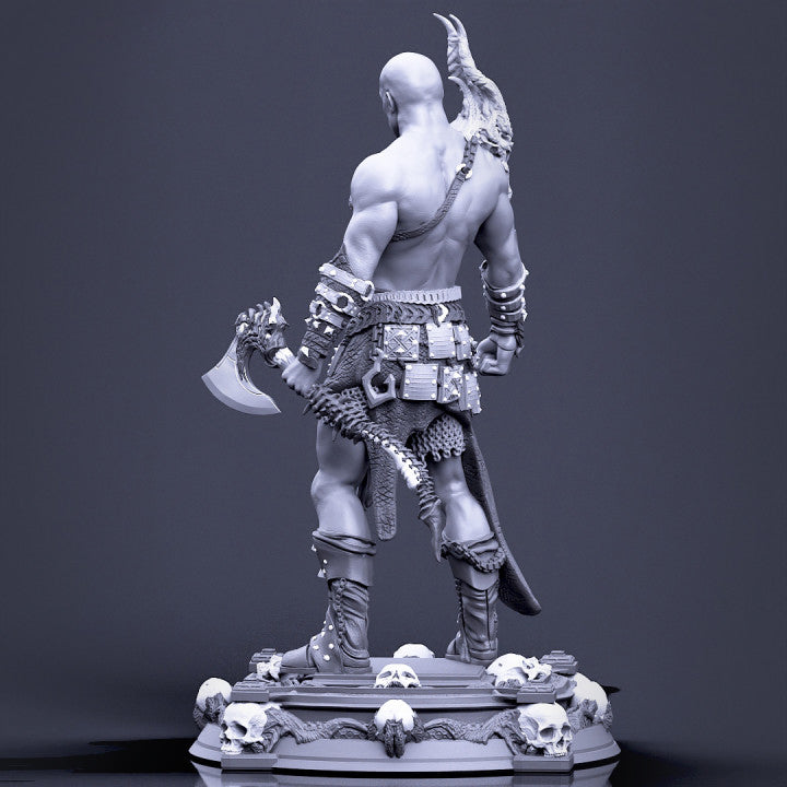 Boneflesh Dragon Warrior - 32mm - 3D Print