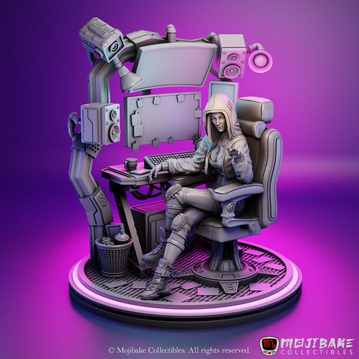 Ada, The Cyber Sentinel - 3D Print