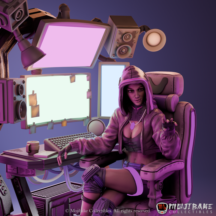 Ada, The Cyber Sentinel - 3D Print