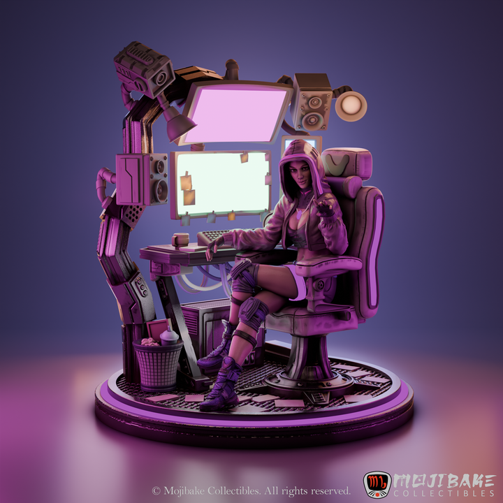 Ada, The Cyber Sentinel - 3D Print