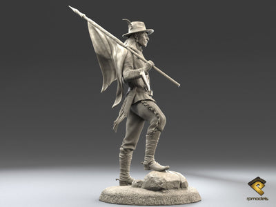 US Cavalry Scout "Curley" (75mm)