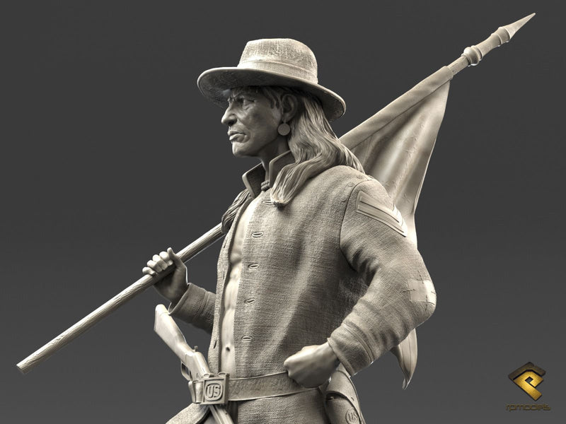 US Cavalry Scout "Curley" (75mm)