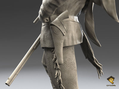 US Cavalry Scout "Curley" (75mm)