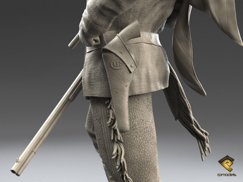 US Cavalry Scout "Curley" (75mm)