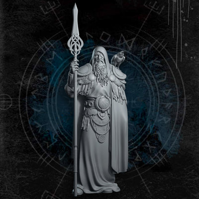 Odin, Allfather - 75mm - 3D Print