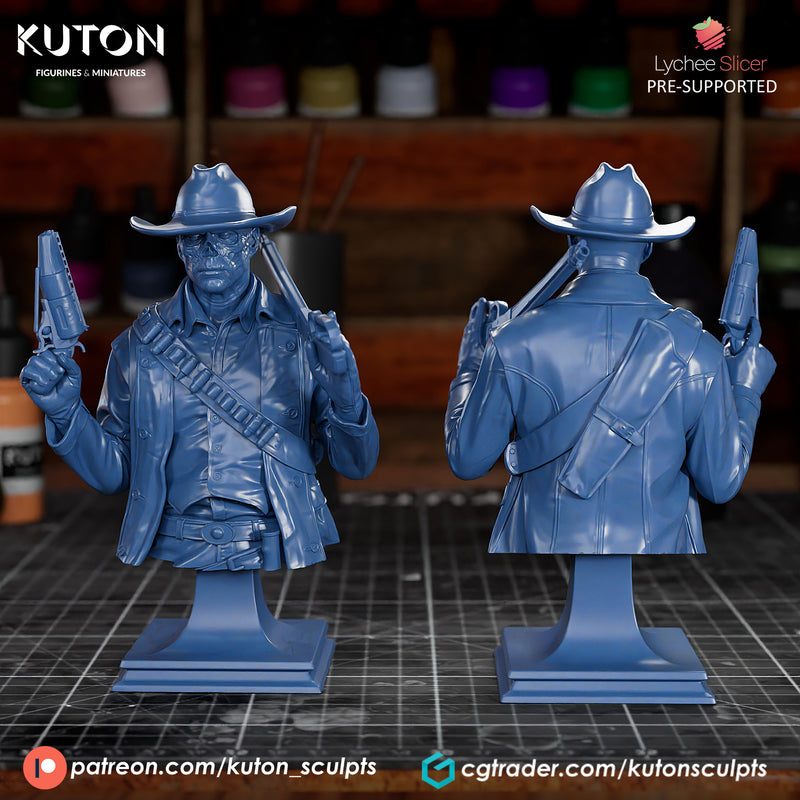 The Ghoul Bust - 3D Print