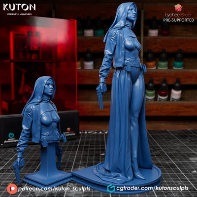 Warrior Nun - 3D Print