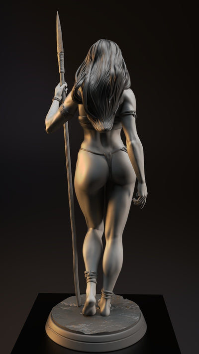 Eloe the huntress - 75mm - 3D Print