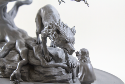 Wolf and the Girl - 3D Print