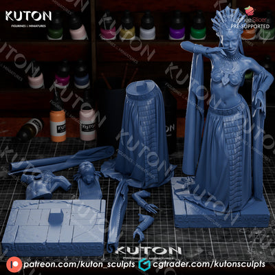 Queen Akasha - 3D Print