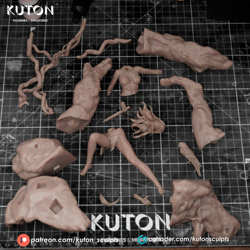 Jungle Girl - 3D Print