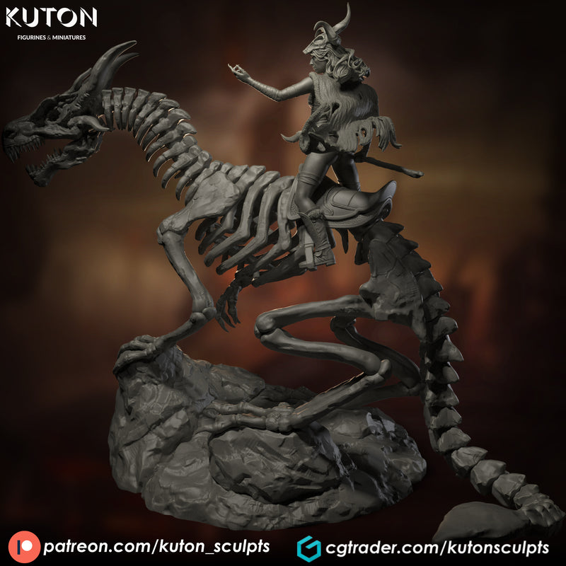Zaya, Death Bringer - 3D Print