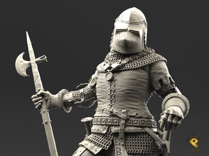 Medieval Knight, XIV Century (120mm)