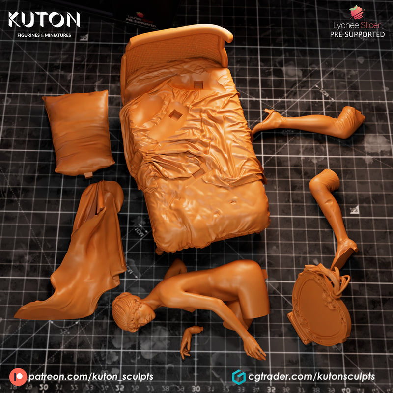 La Toilette par Lampe - 3D Print