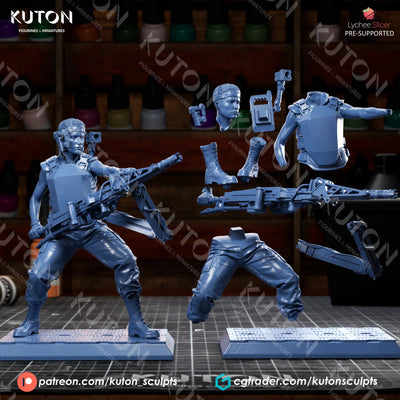 Private Vasquez - 3D Print