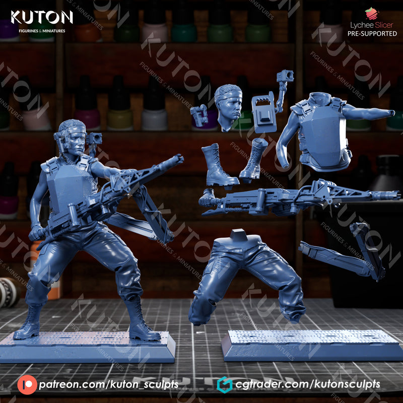 Private Vasquez - 3D Print