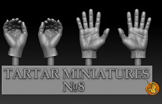 Hands no. 8 (1:35 scale)