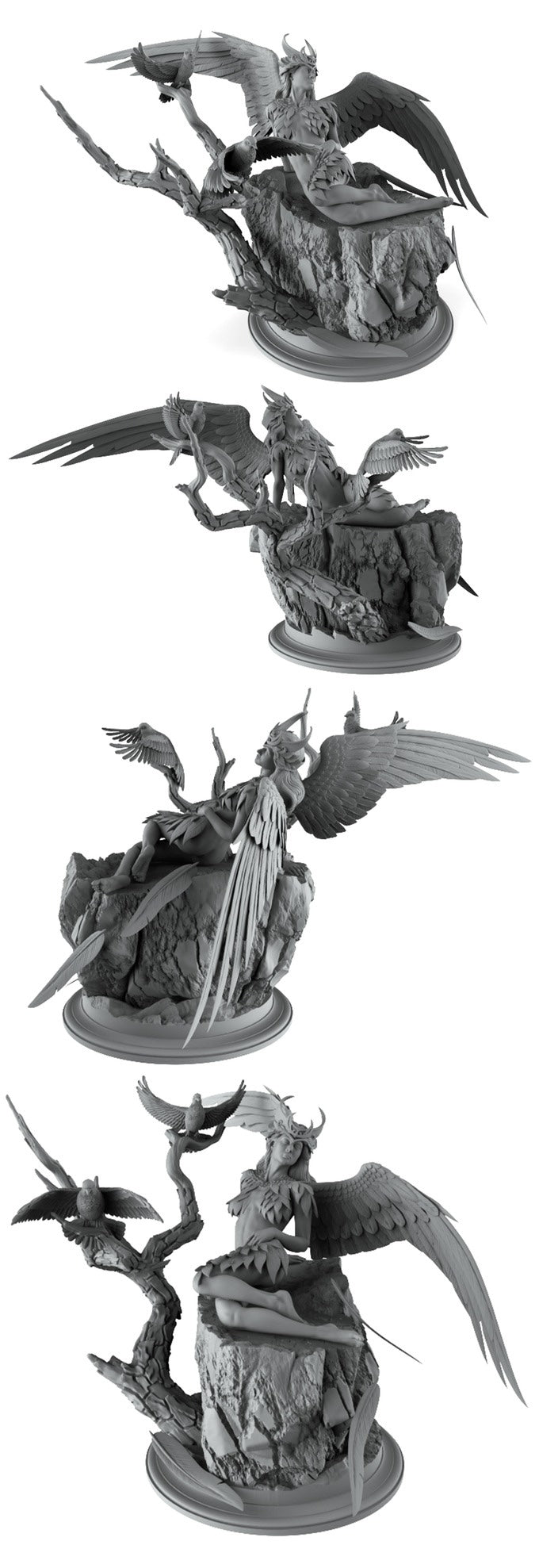 Vayra, Wind Queen - 3D Print