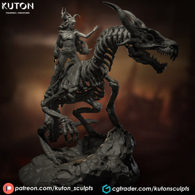 Zaya, Death Bringer - 3D Print