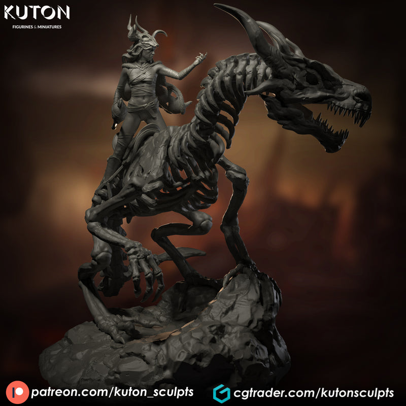 Zaya, Death Bringer - 3D Print