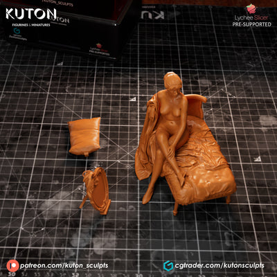 La Toilette par Lampe - 3D Print