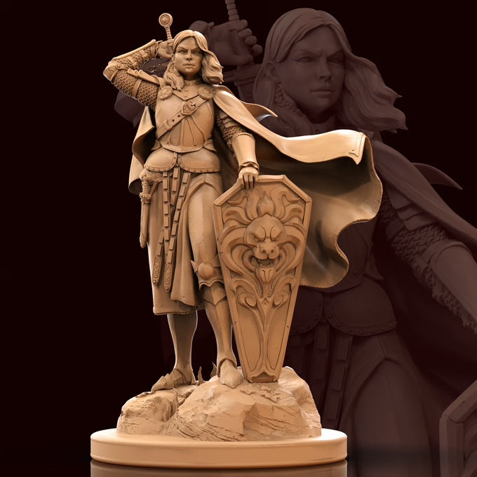 Olena the Knight - 3D Print