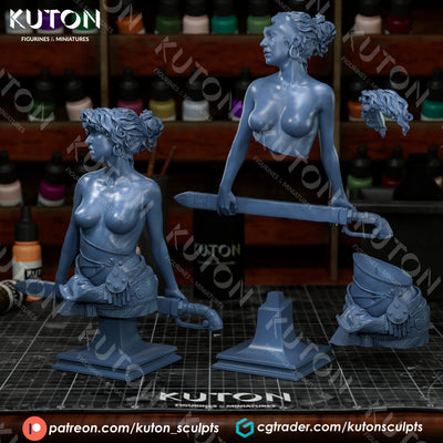 Salome Bust - 3D Print