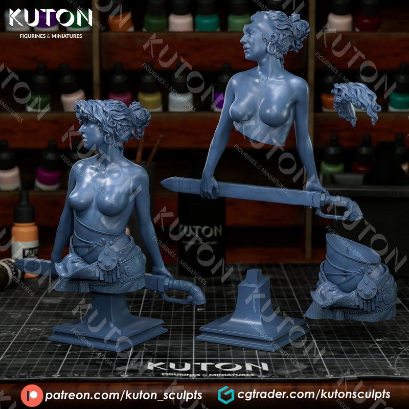 Salome Bust - 3D Print