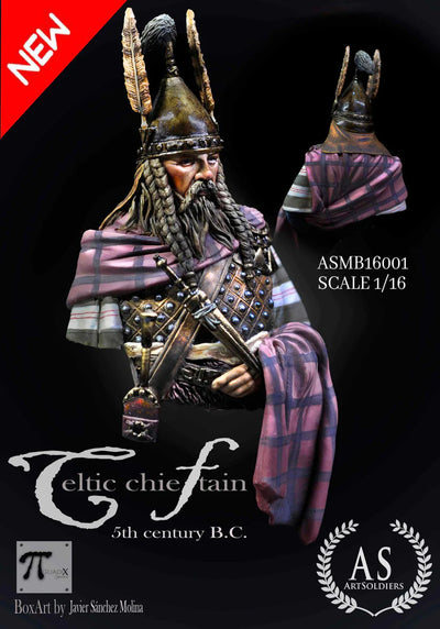 Celtic Chieftain, 5th Century (Bust)