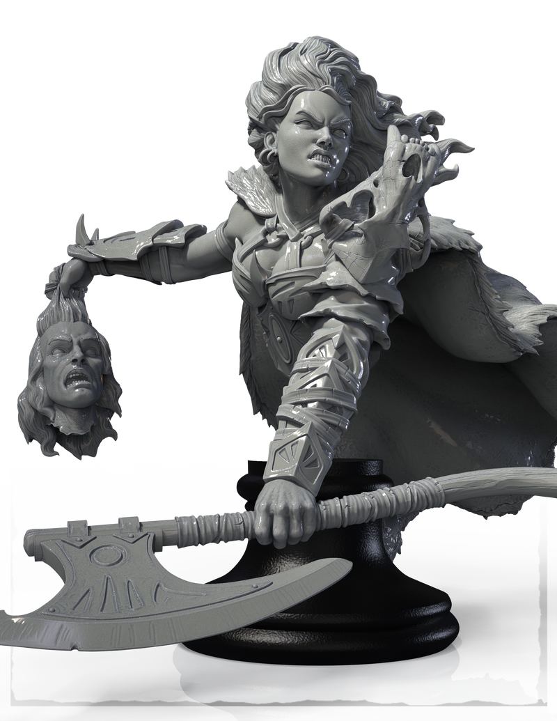 Astrid the Northern Bust - 3D Print
