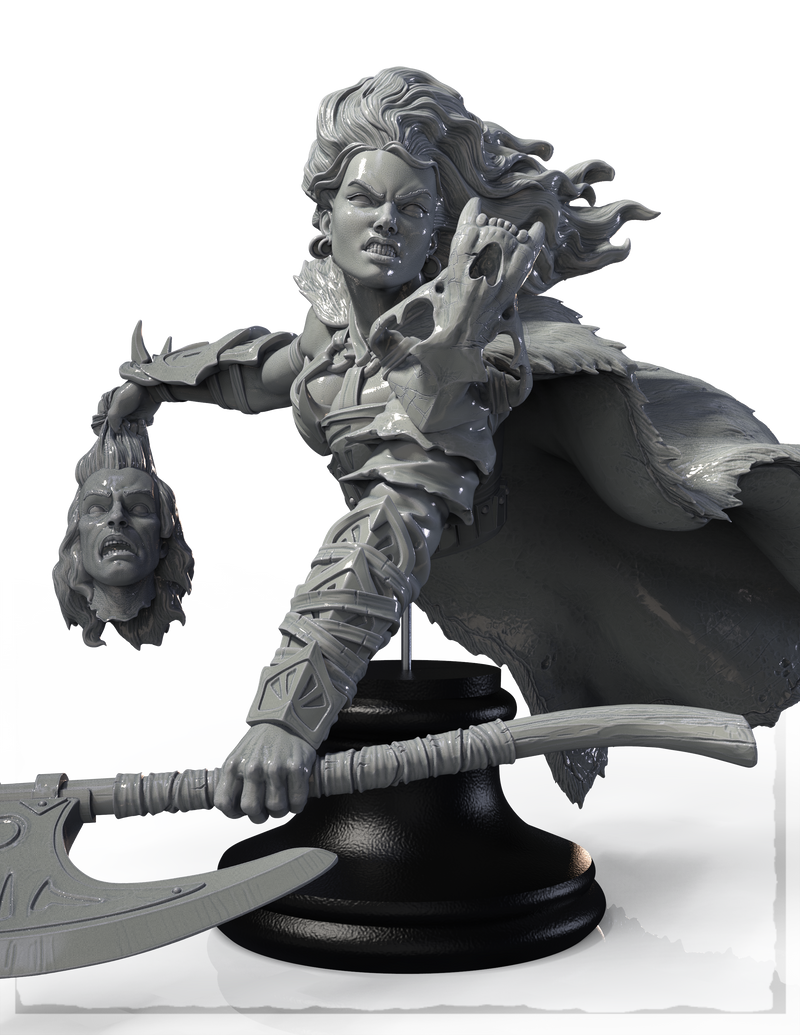 Astrid the Northern Bust - 3D Print