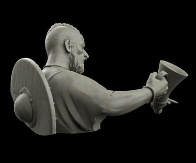 Mercenary Adyrmachidae III Century BC - Bust