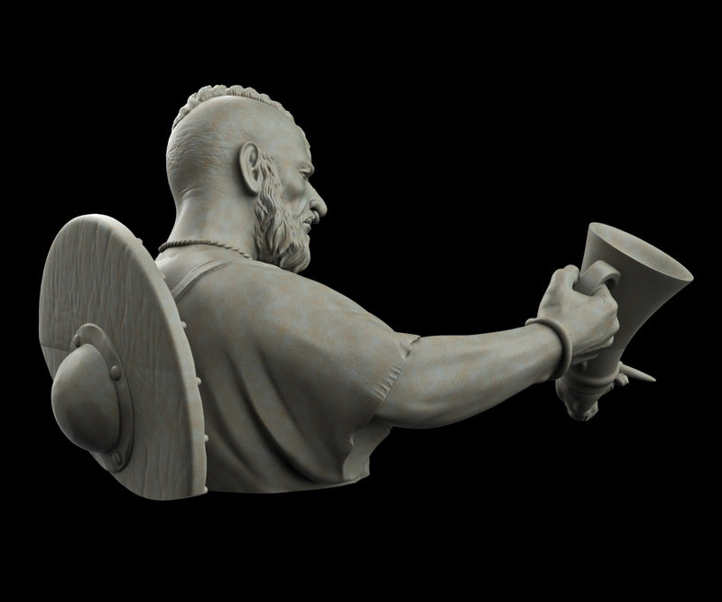 Mercenary Adyrmachidae III Century BC - Bust