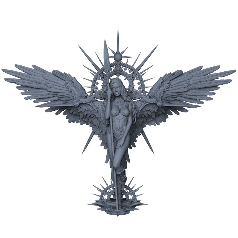 Angel, Divine Beauty - 150mm - 3D Print