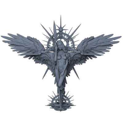 Angel, Divine Beauty - 150mm - 3D Print