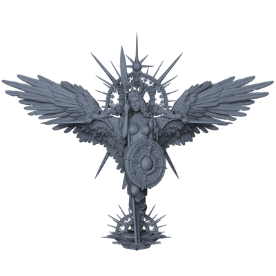 Angel, Divine Beauty - 150mm - 3D Print
