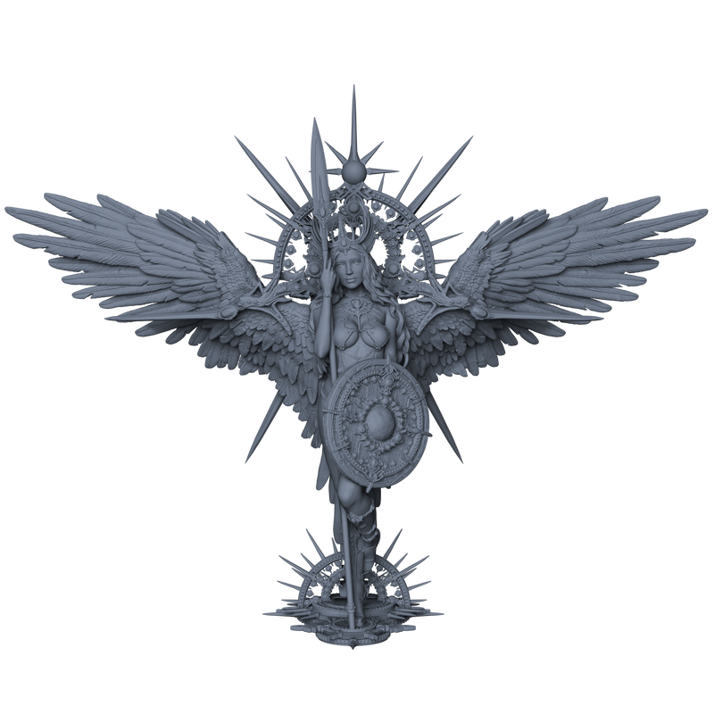 Angel, Divine Beauty - 150mm - 3D Print