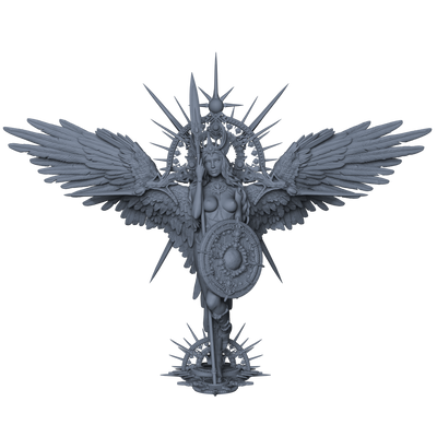 Angel, Divine Beauty - 150mm - 3D Print