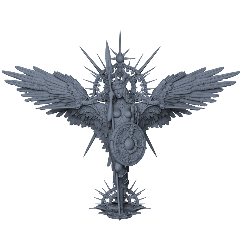 Angel, Divine Beauty - 150mm - 3D Print