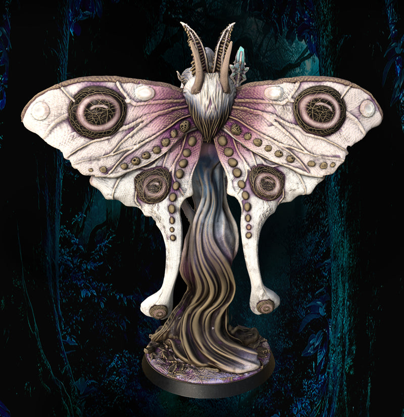 Athalia Moth "Final Form" - 32mm - 3D Print