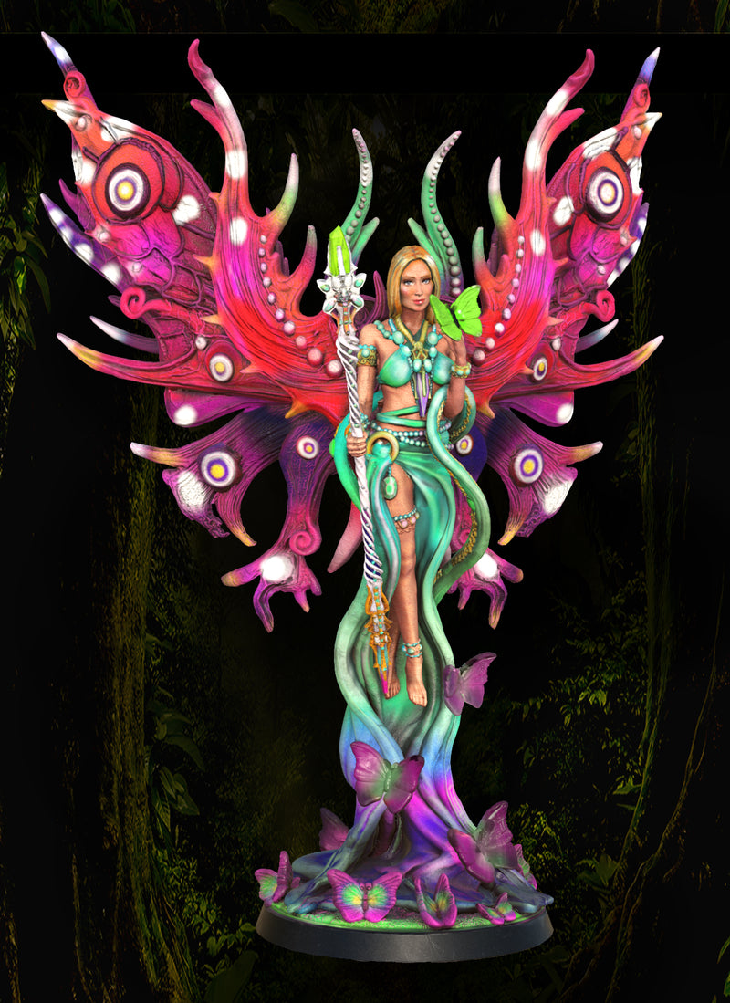 Athalia Winged "Final Form" - 75mm - 3D Print