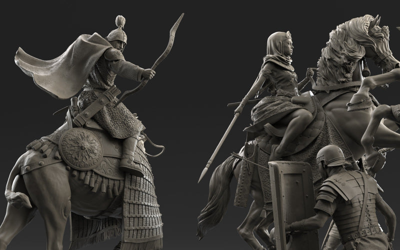 Roman Aurelian General, Emesa Battle (Part 5 - 75mm)