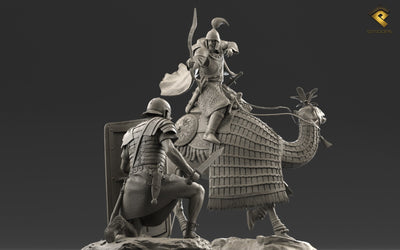 Roman Aurelian General, Emesa Battle (Part 5 - 75mm)
