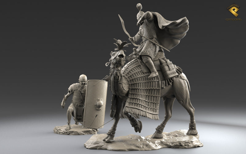 Roman Aurelian General, Emesa Battle (Part 5 - 75mm)